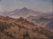 Caspar David Friedrich Riesengebirgslandschaf china oil painting artist